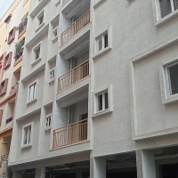 1103 Sq.Ft Flat with 3BHK For Sale in Luxury apartments near Garden City College