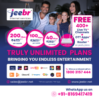 Jeebr Internet stands as a beacon of connectivity excellence in Mumbai