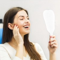 Where can Demodex mites be found?